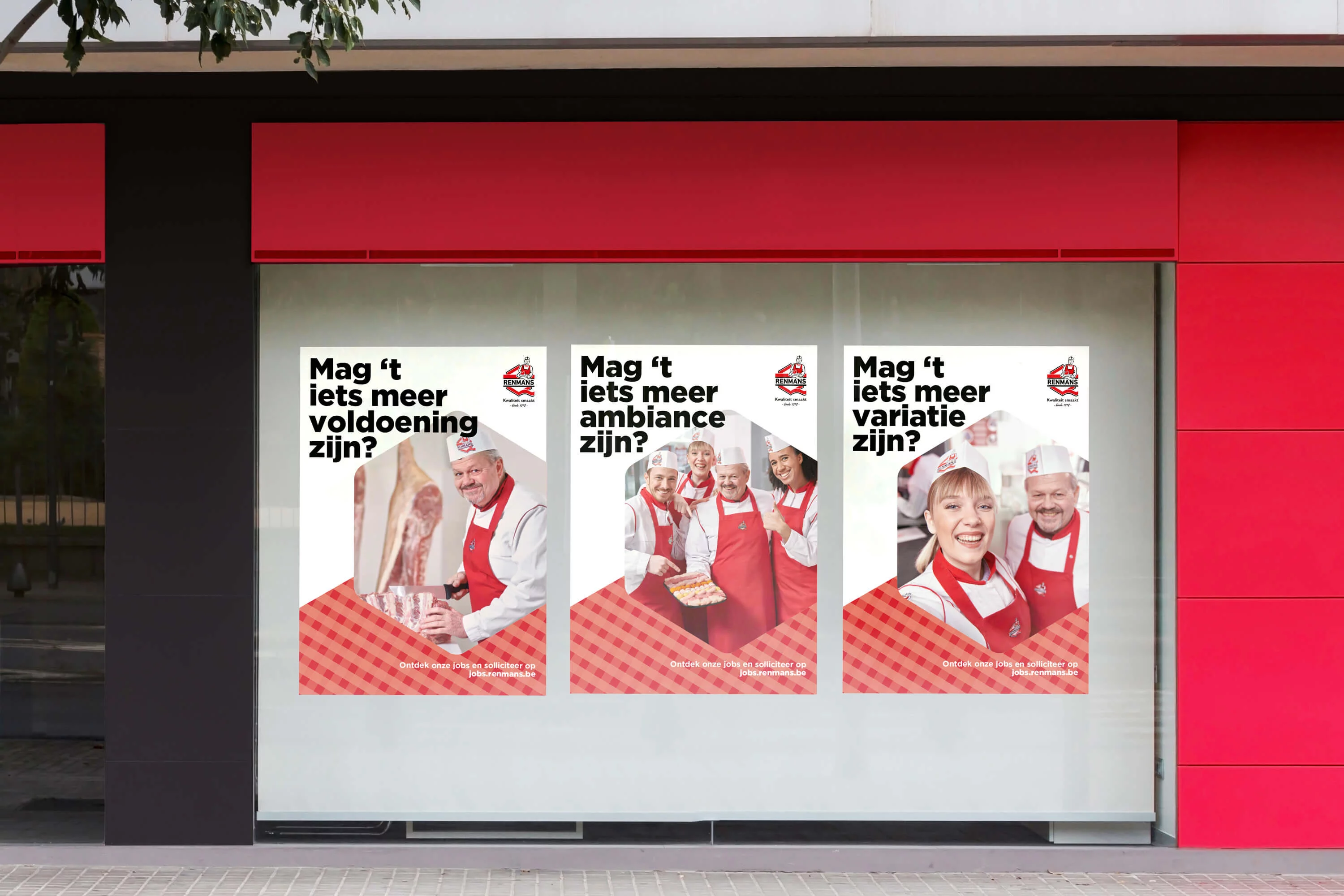 employer branding campagne Renmans affiches